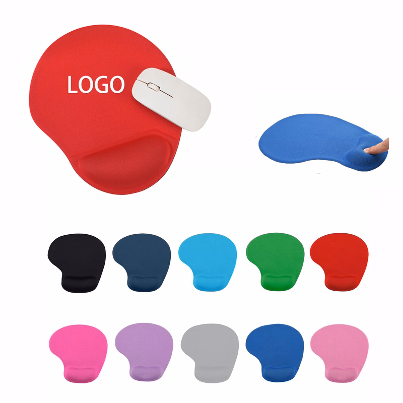 Comfortable Silicone Wrist Rest Mouse Pad MOQ 10pcs