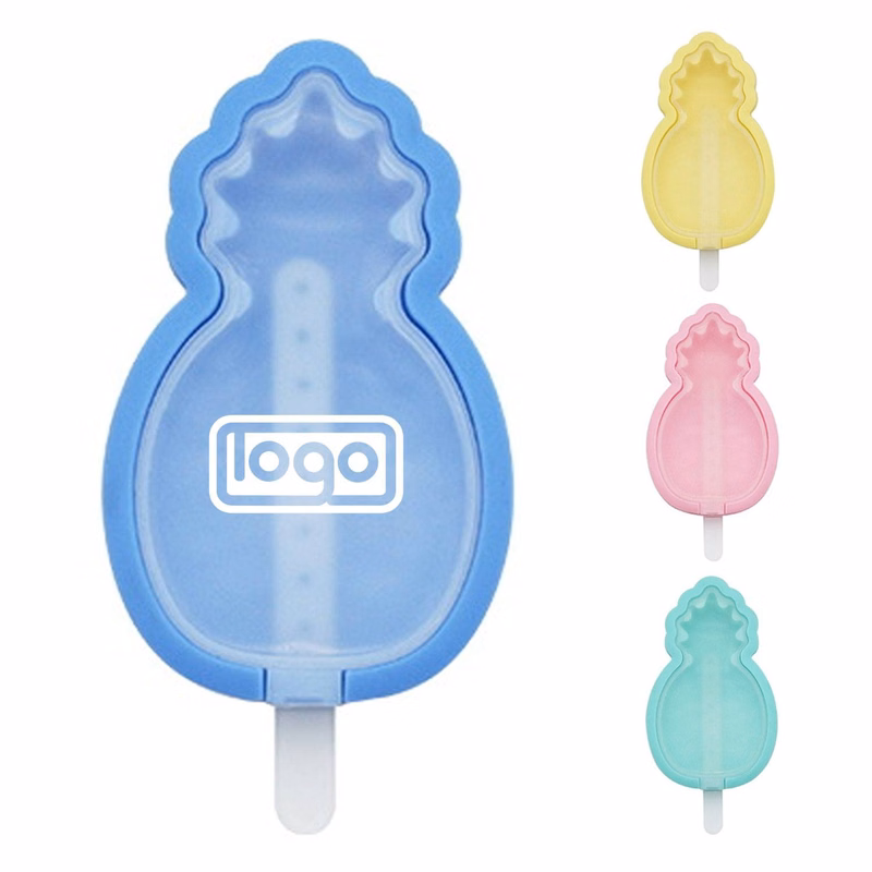 Silicone pineapple ice cube tray