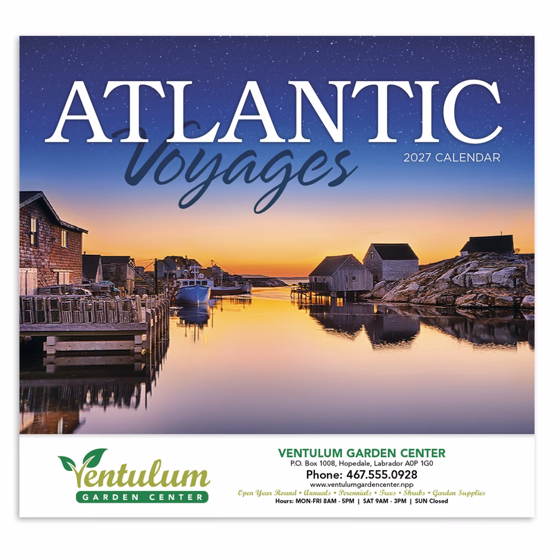Good Value™ Atlantic Voyages - Stapled Calendar