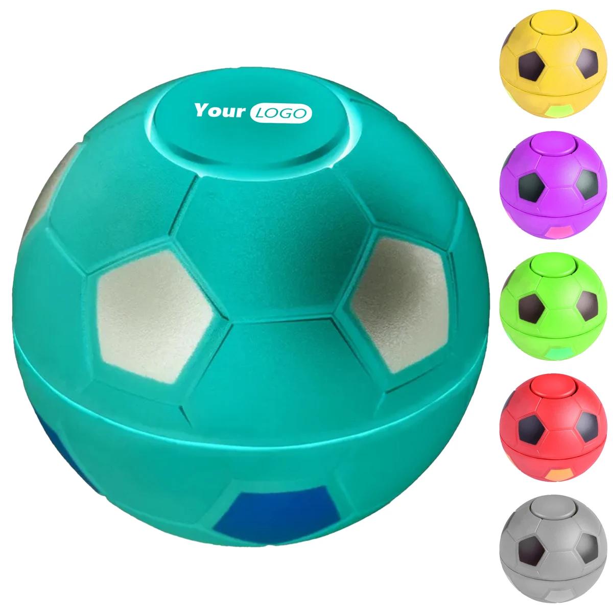 Plastic World Cup Ball Fidget Spinner Toy ?C Soccer-Themed Stress Reliever For Fans 1