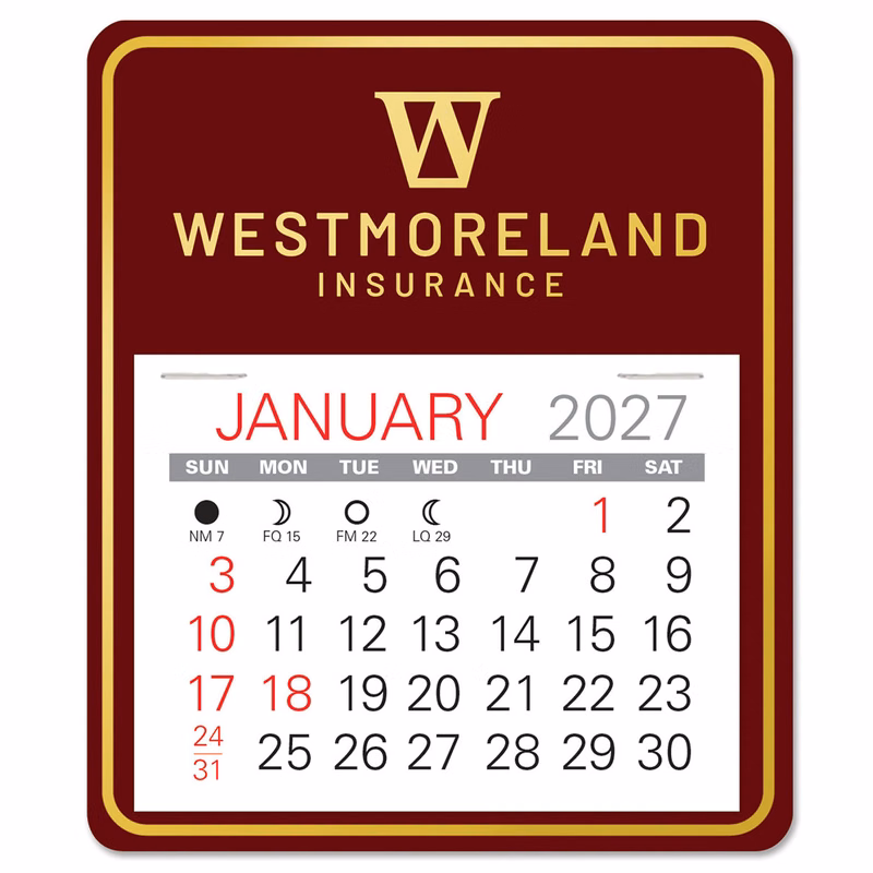 Universal Easy Stick™ Calendar