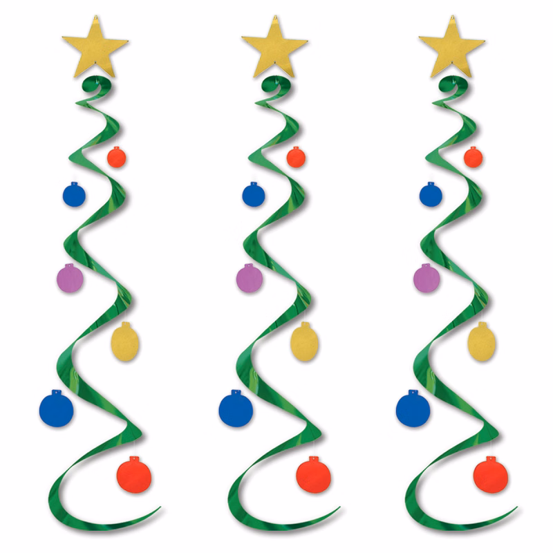 Christmas Tree Whirls