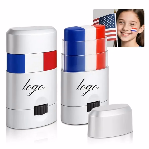 2026 World Cup Fan Face Paint Sticks for Commutes, Fitness and Travel