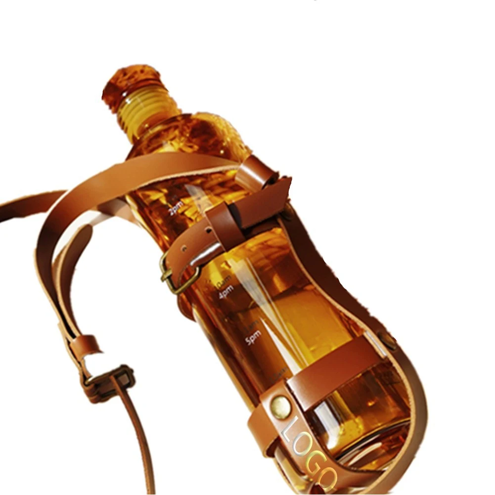 Leather Belt Water Bottle Holder 1