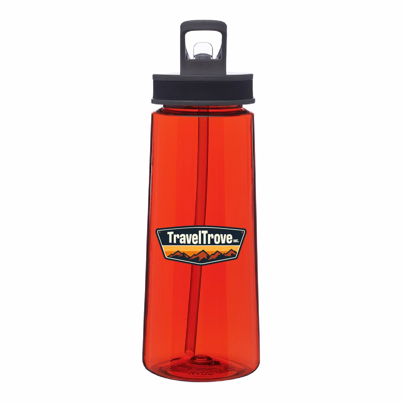 22 oz. Jog Sports Water Bottle (Full Color Imprint)