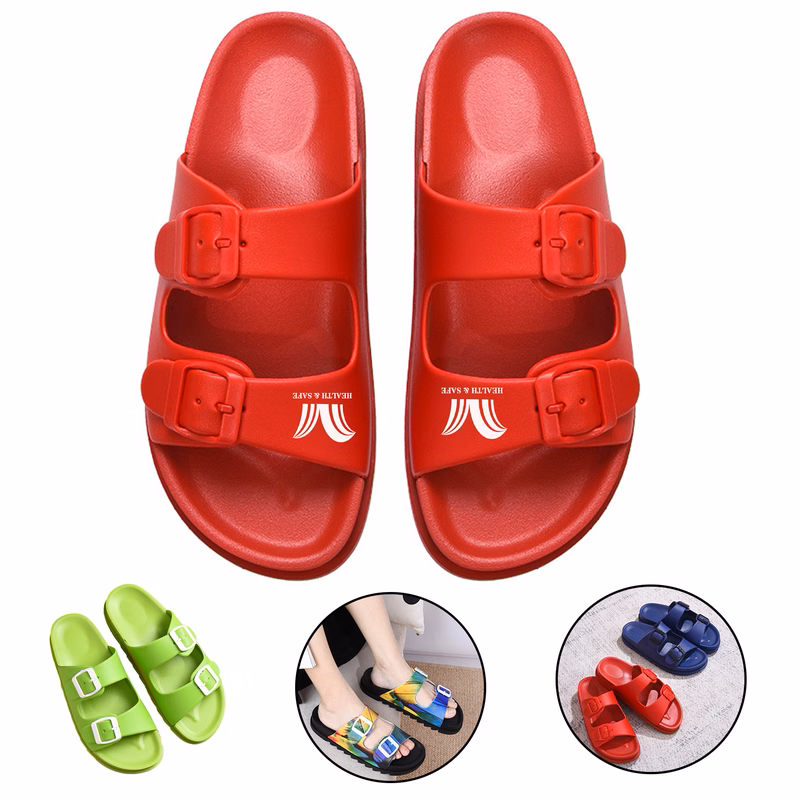 Sandals Double Buckle Strap