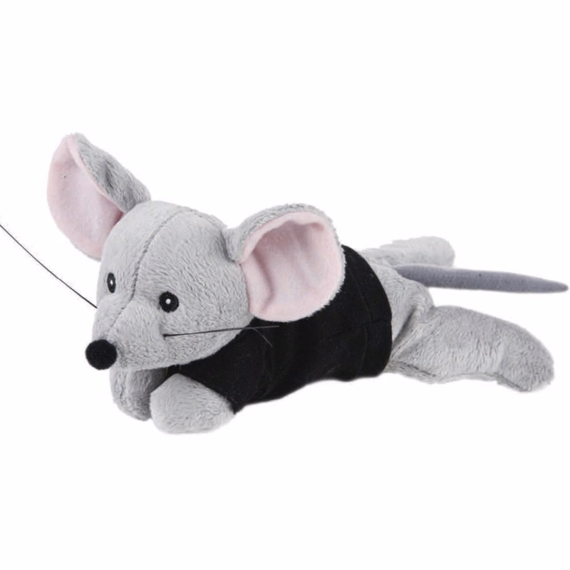 So Soft 8" Laying Beanie Animal- Mouse