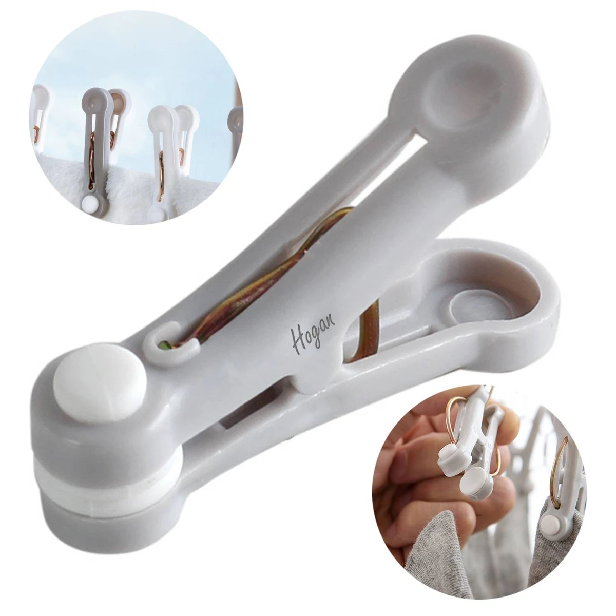 Plastic Non-Marking Drying Clothespin 1