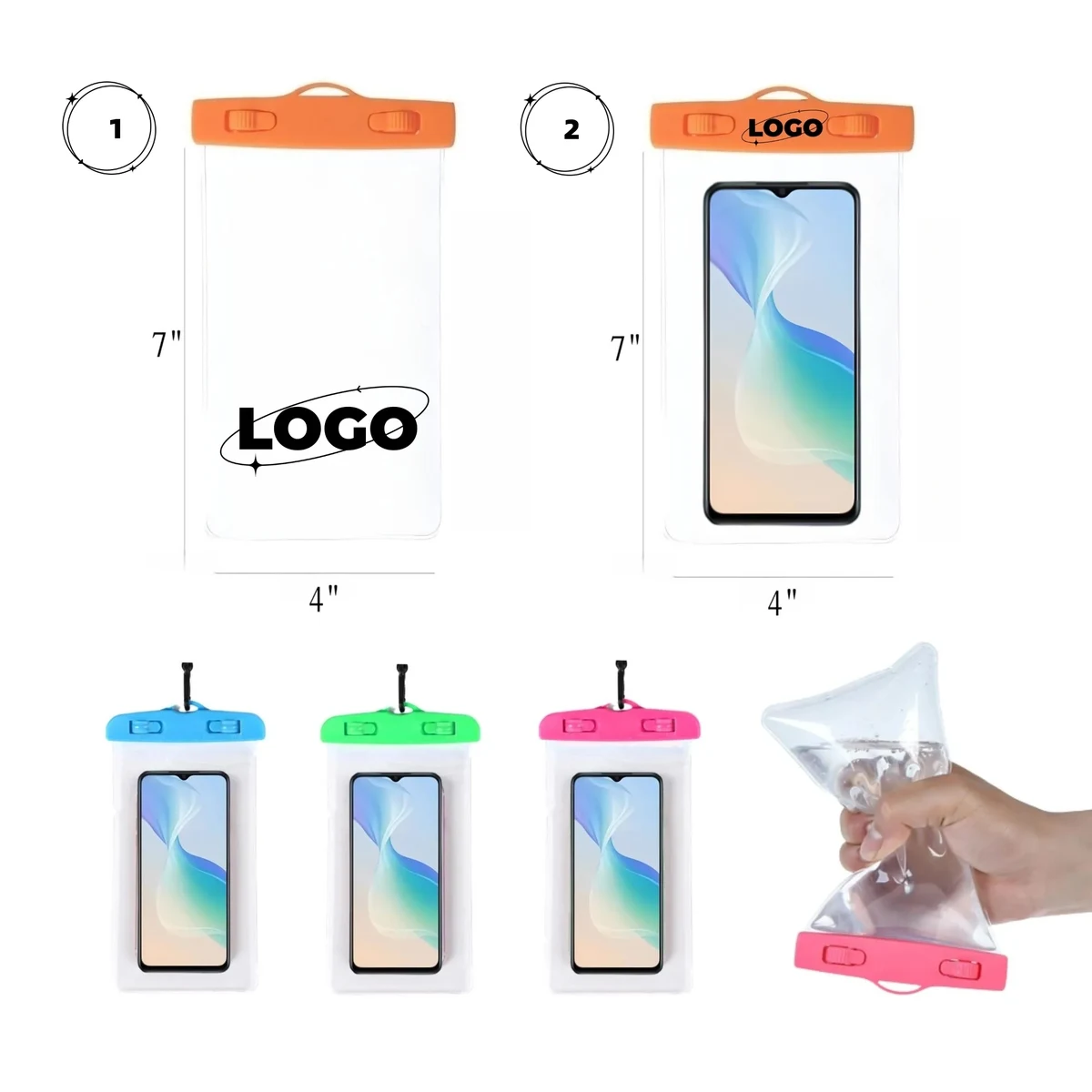 Waterproof Phone Bag Pouch MOQ 50 1