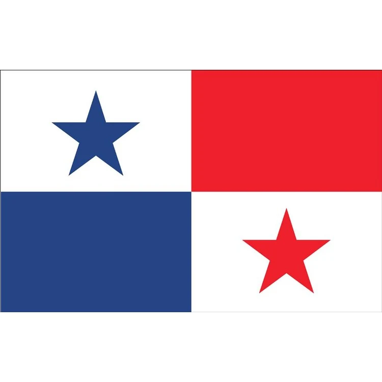 Panama Flag - 2' x 3' - Nylon 1