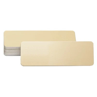 USA Made Eco-Friendly Snap-It Aluminum Blanks (1"X3") Diy 1