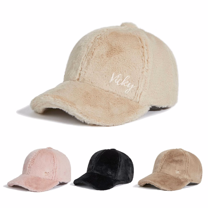 Winter Warm Plush Baseball Cap
