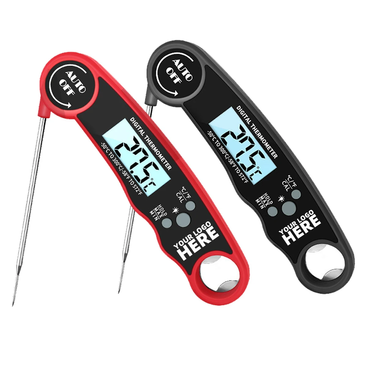 Grillers Instant Read Meat Thermometer w/Backlight
1