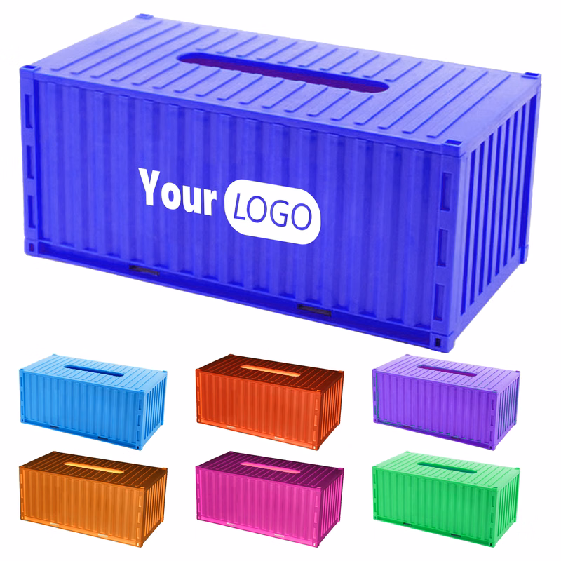 Abs Industrial-Style Container Tissue Box For Unique Decor