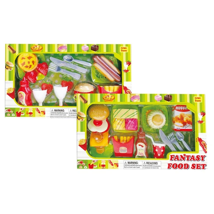 Play Food Playsets - Assorted Plastic 27 Pieces 1