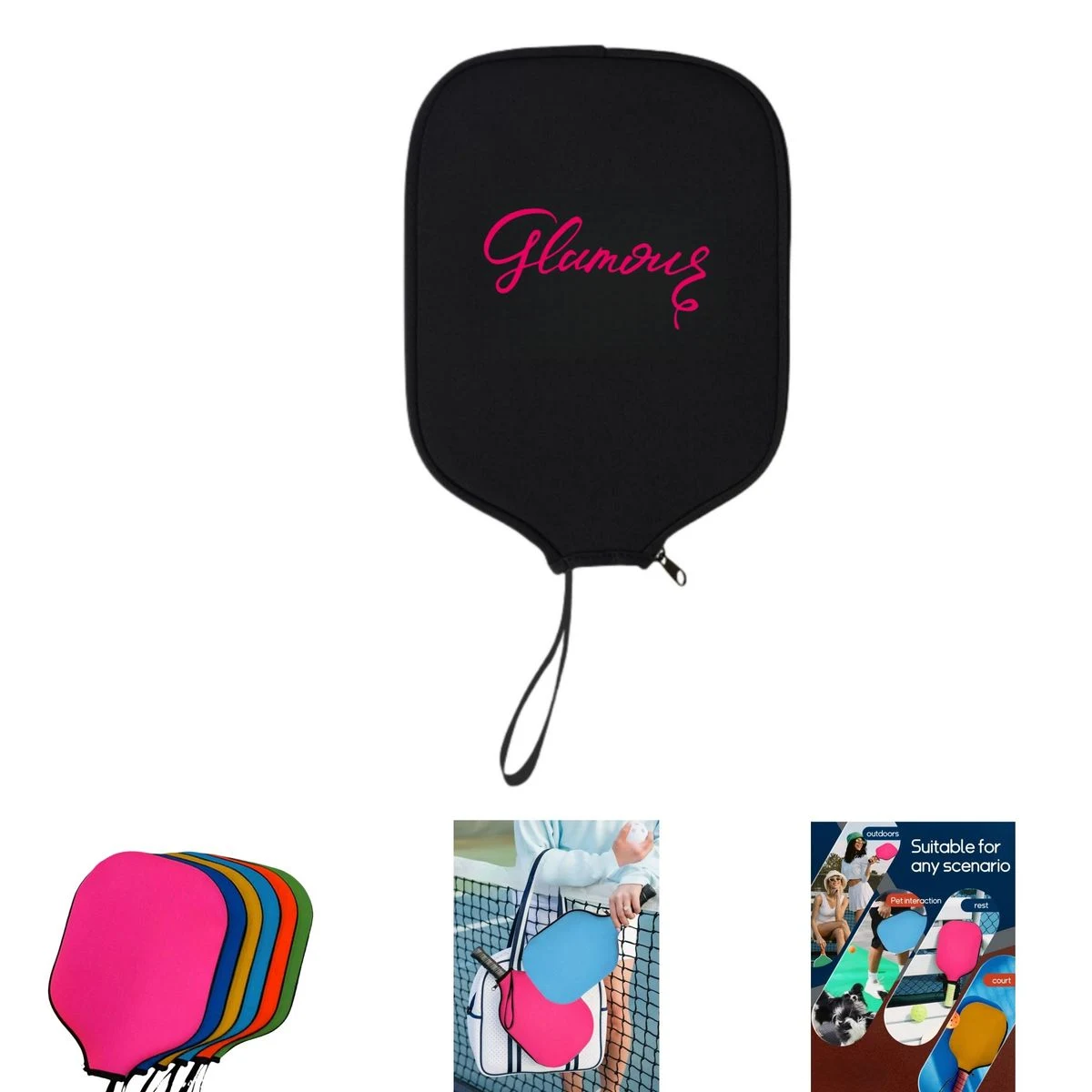 Neoprene Pickleball Paddle Cover Bag 1