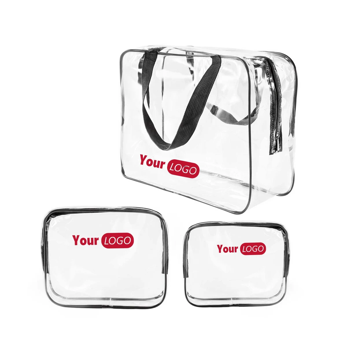 Clear PVC Travel Toiletry Bag 1