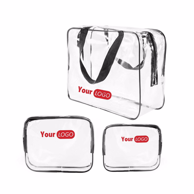 Clear PVC Travel Toiletry Bag