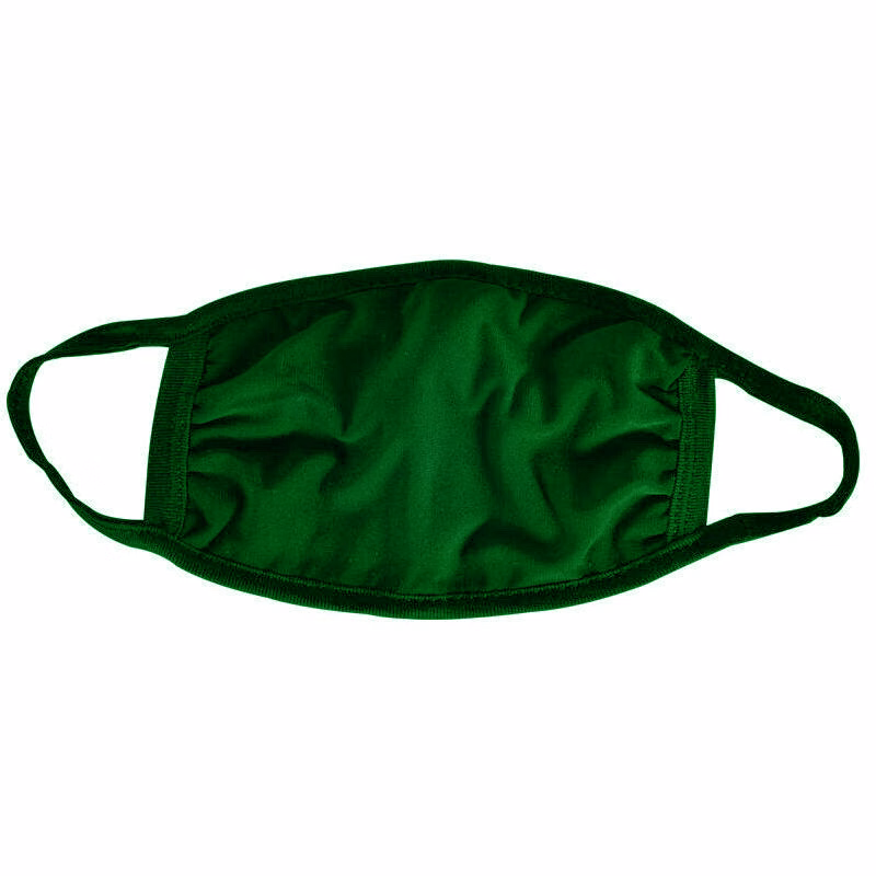 Green Cotton Face Mask