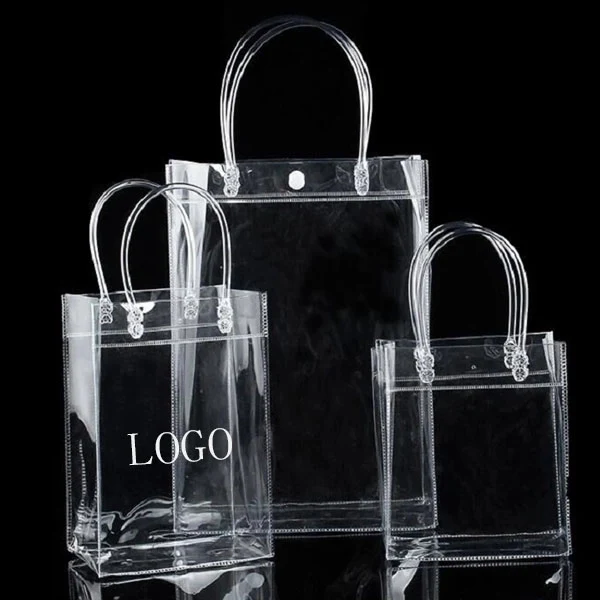 PVC Plastic Bags with Handles 1