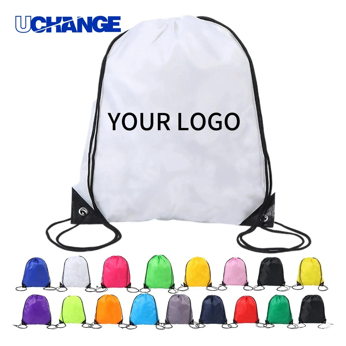 Sports Drawstring Backpack Organizer with Nylon Strings 1