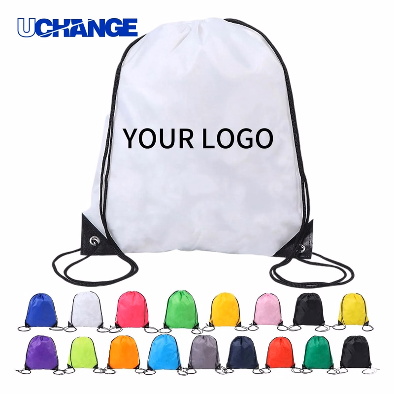 Sports Drawstring Backpack Organizer with Nylon Strings