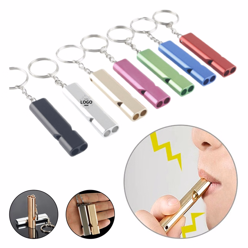 Outdoor Survival Self Metal Keychain