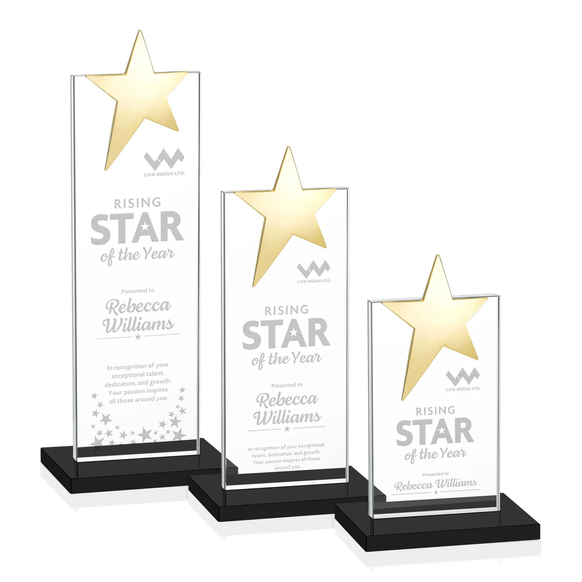 Bryanston Gold Star Award - Black 1