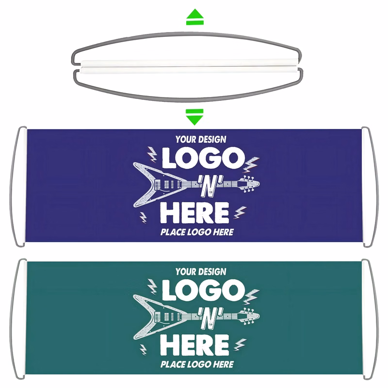 PET Retractable Hand Roll Banner