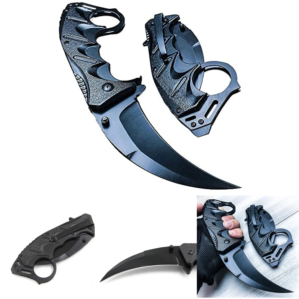 Spring Assist Style Folding Pocket Knife 1