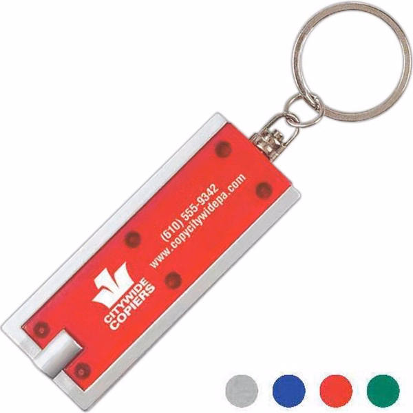 Razor-thin Flashlight Key Tag