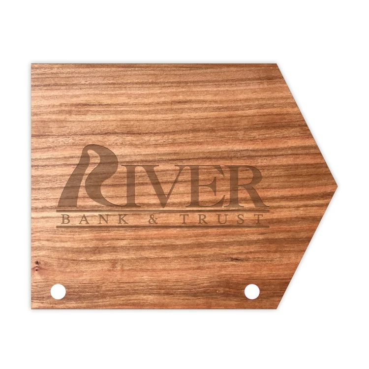 USA Made Eco-Friendly Custom Shape/Size Wood Wall Sign or Plaque (3539 Sq. Inches) 1