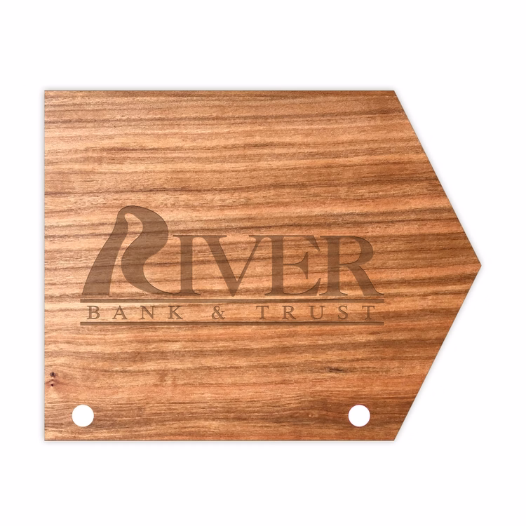 USA Made Eco-Friendly Custom Shape/Size Wood Wall Sign or Plaque (3539 Sq. Inches)