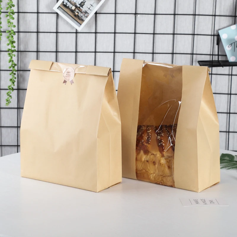 Greaseproof Food Packaging Storage with Front Window 1