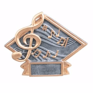 Music Small Diamond Plate Award