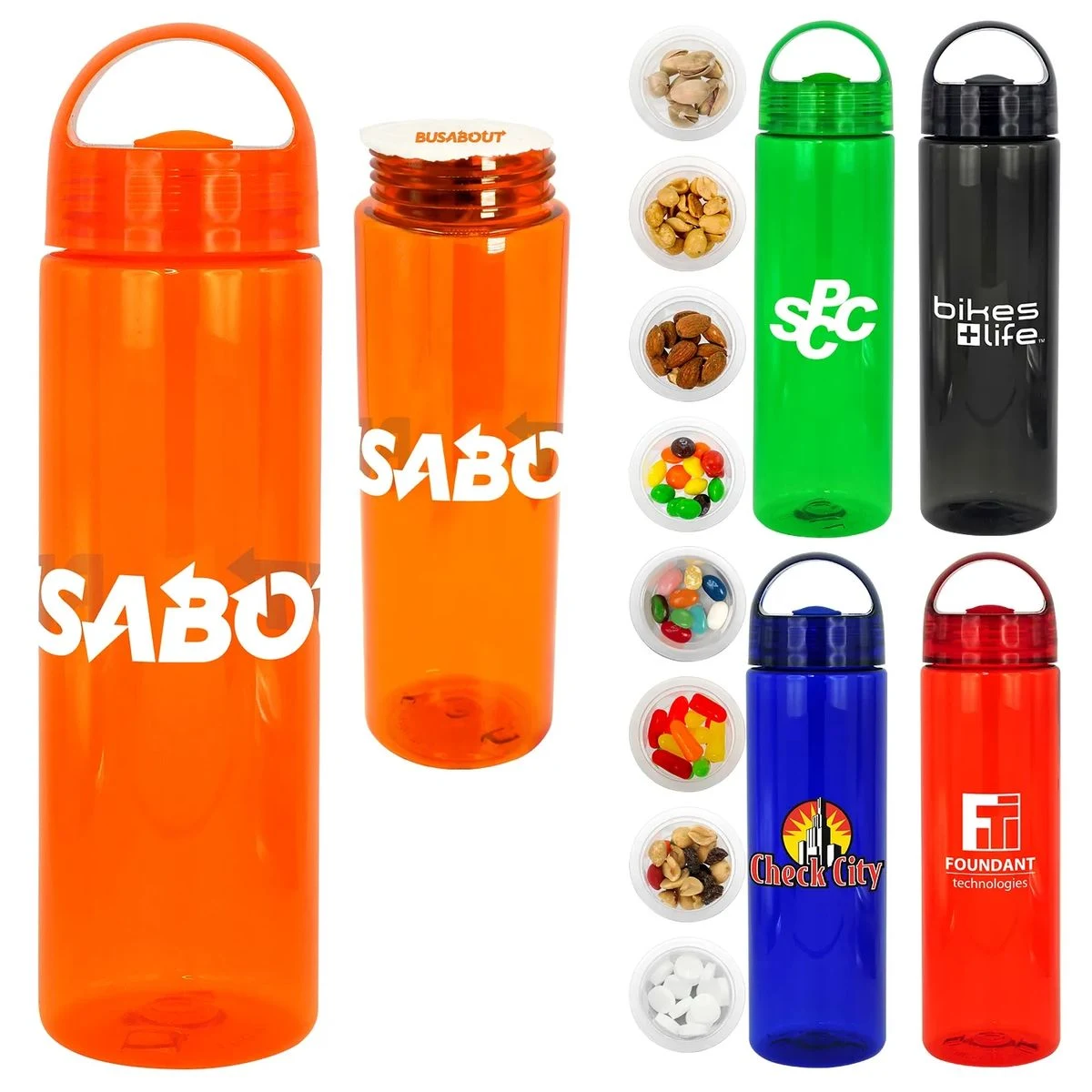 Arch 24 oz. Colorful Snack Bottle 1