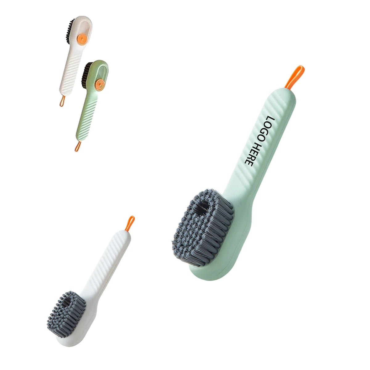 Multifunctional Shoe Brush With Liquid Box 1