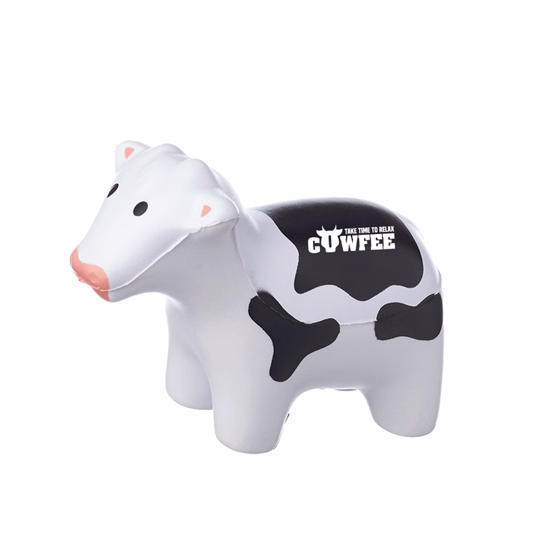 Calm Cow Stress Ball (1 Color Imprint)