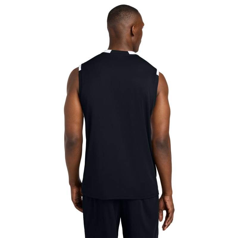 Sport-Tek Club Sleeveless V-Neck