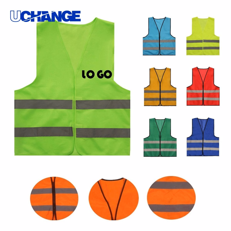 Reflective Safety Vest with Magic Tape Closure