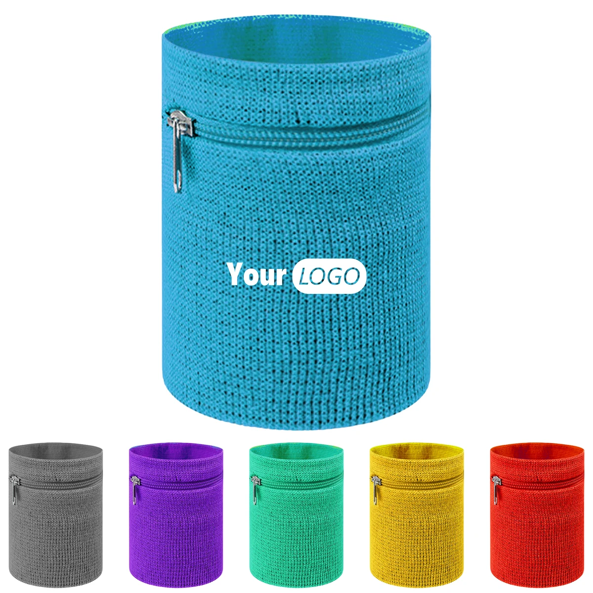Other Fabric Customizable Sports Wrist Wallet 1