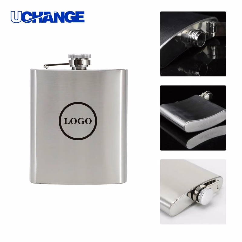 Portable Stainless Steel Flask Container