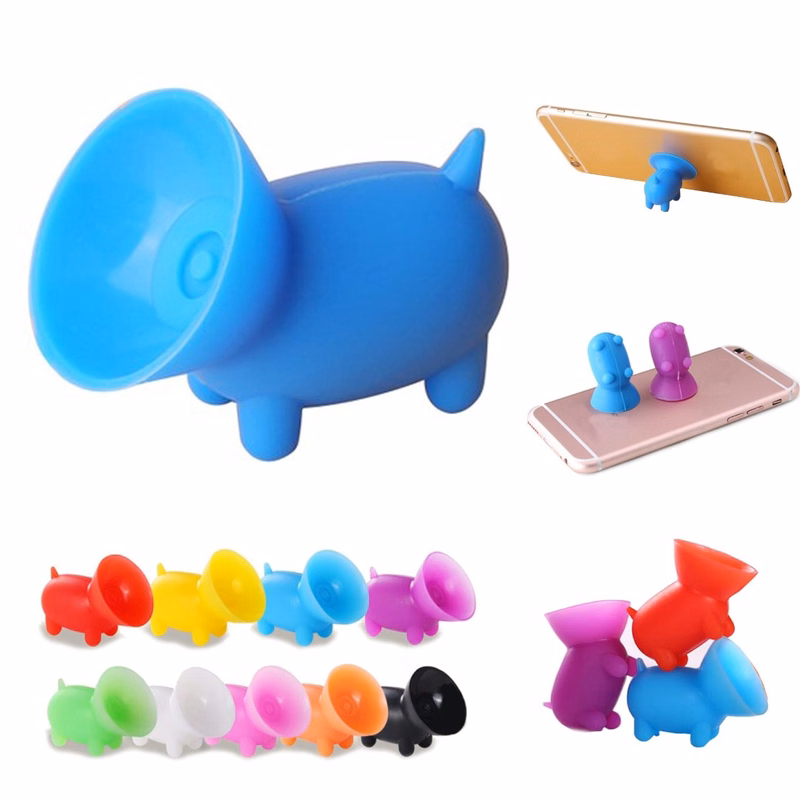 Silicone Pig Smart phone Holder