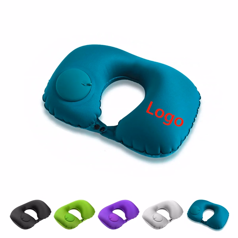 Squeeze To Inflatable Neck Pillow