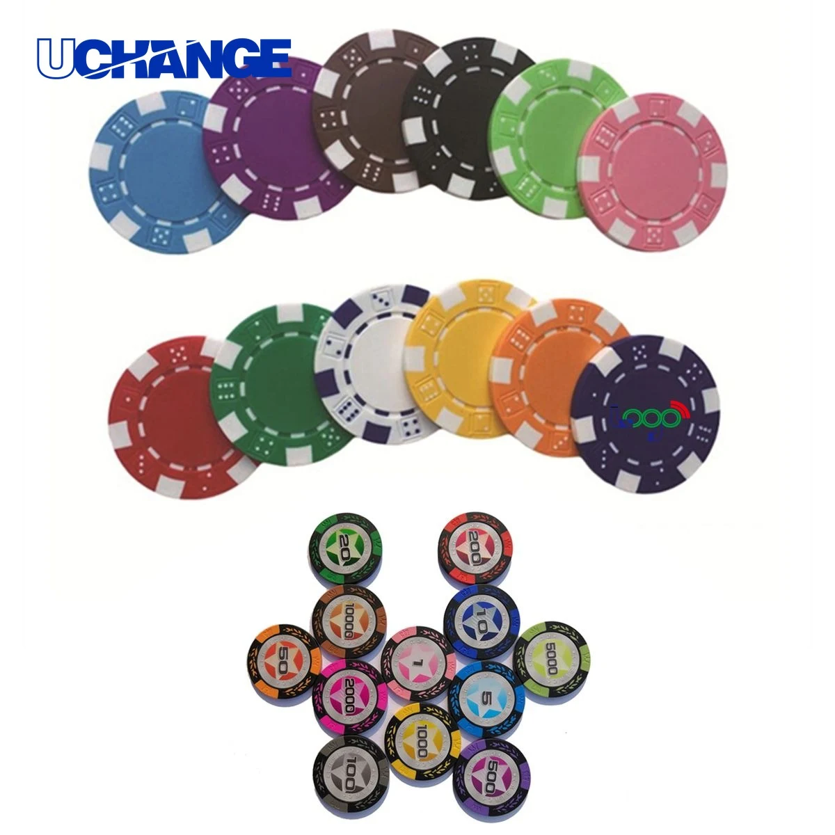 Stylish Professional Poker Chips 1