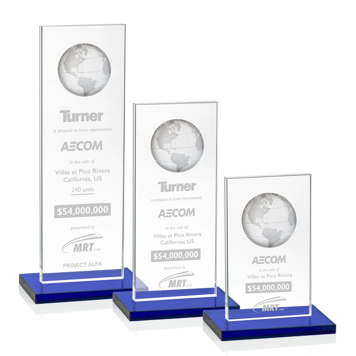 Brannigan Globe Award - Blue 1