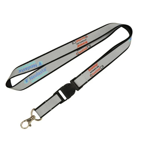 3/4" Reflective Neck Lanyard 1