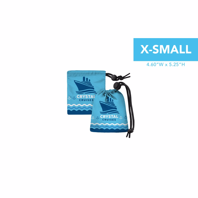 Full Color Cinch Pouch - Extra Small