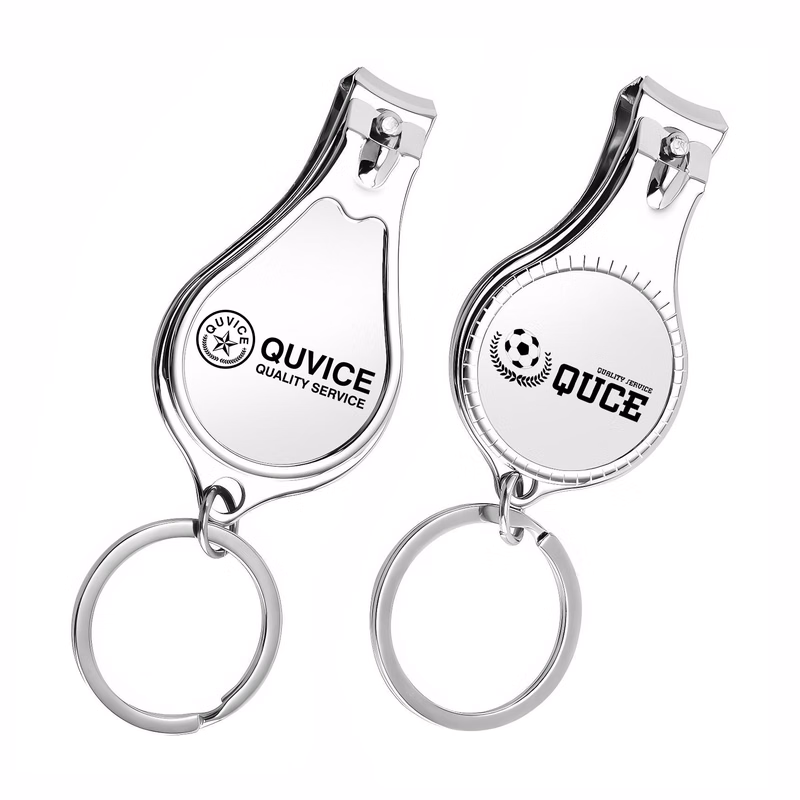 Multi-Functional Keychain Bottle Opener & Nail Clipper
