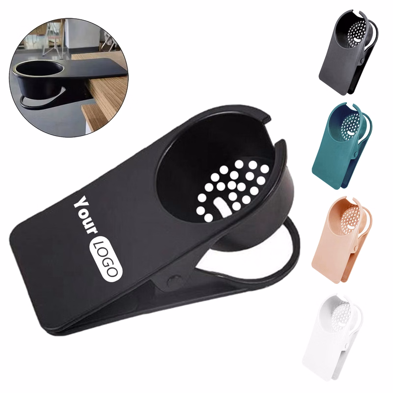 Clip-On Plastic Table Cup Holder
